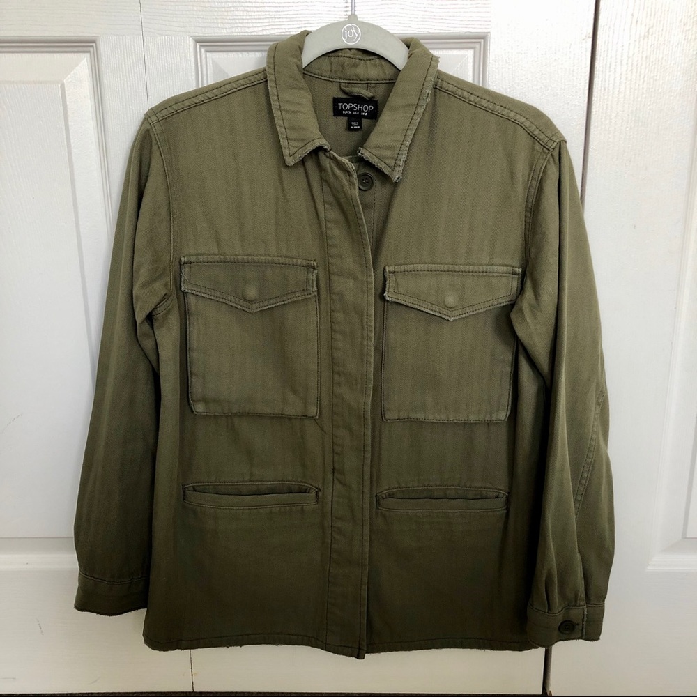 Topshop Military Jacket